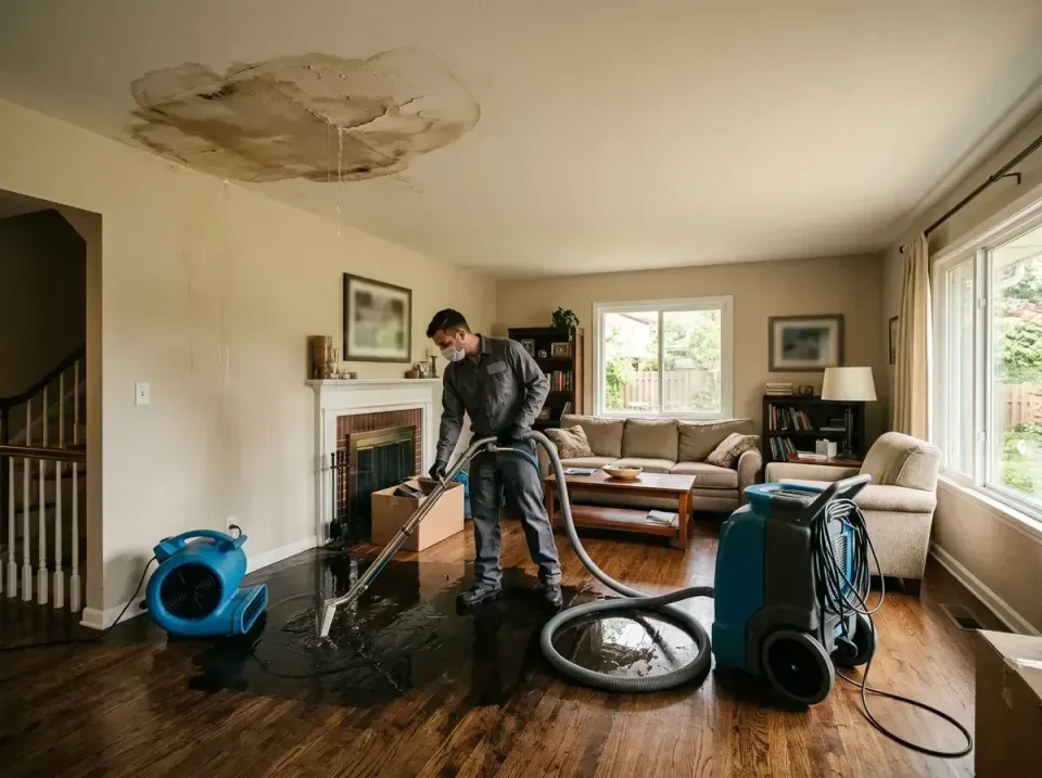 attic-pipe-burst-ceiling-drip-008 — frequently asked questions, Water Damage Restoration & Carpet Care in Parker, SC